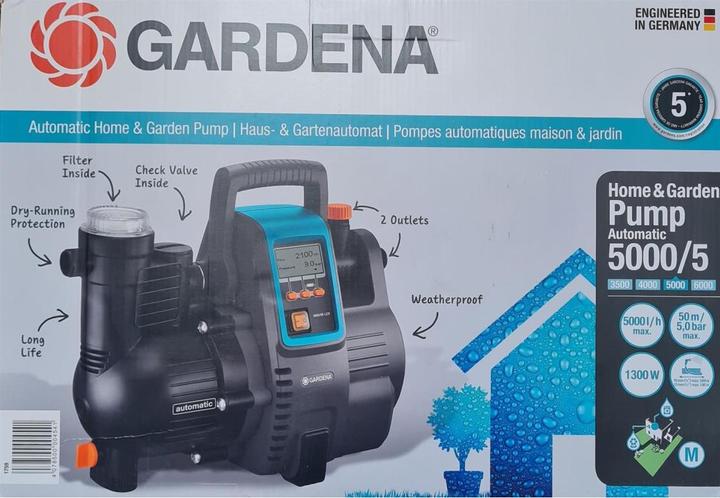 Actual product image Gardena Comfort 5000/5E (Domestic water pump)