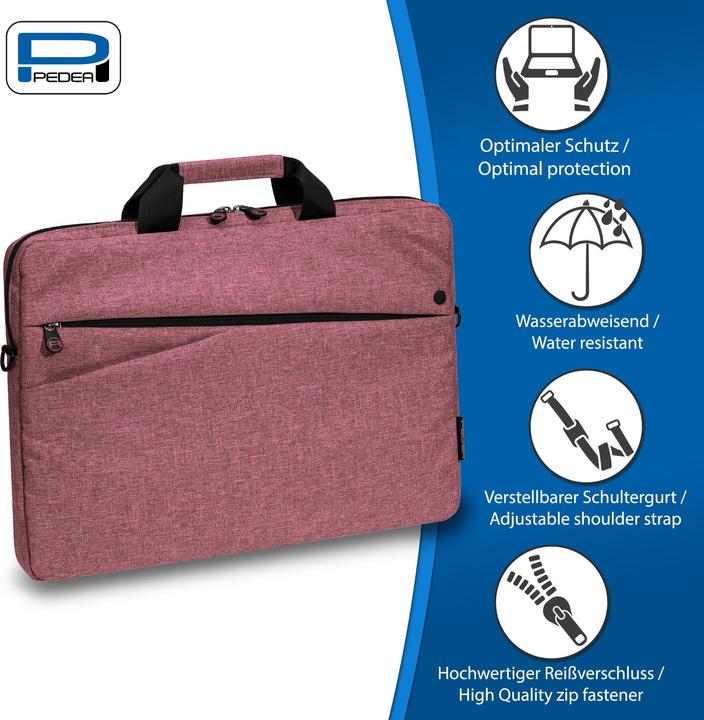 Actual product image Pedea Laptop bag 15.6 inch (39.6cm) FASHION Notebook shoulder bag with shoulder strap (15.60", Universal)
