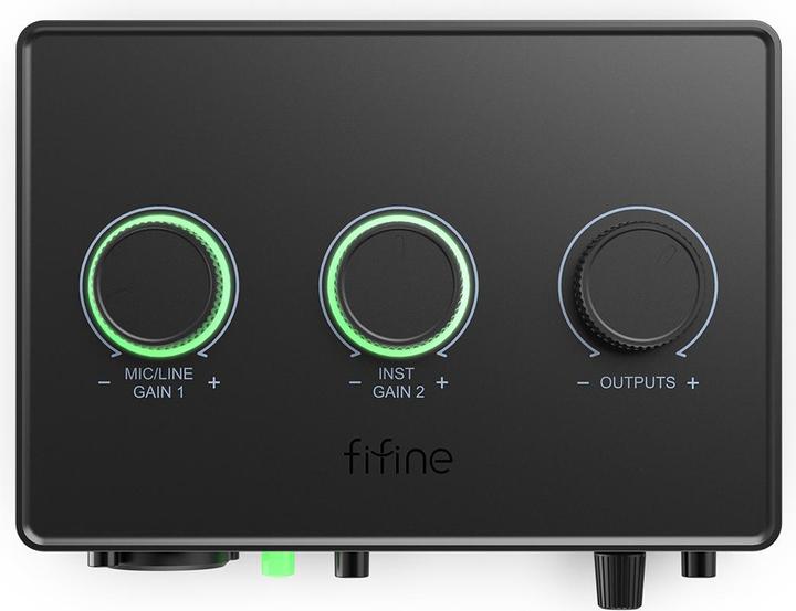 Produktbild Fifine Ampli1 Sound Card Podcasting Audio Mixer