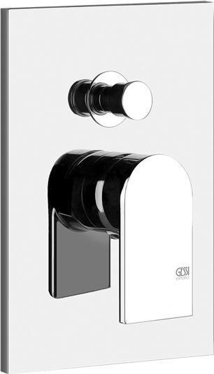 Immagine prodotto Gessi Set pronto per il montaggio (rosetta rettangolare) Emporio Via Manzoni, per miscelatore monoco