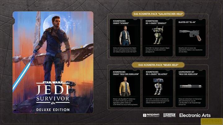Image du produit EA Games Star Wars Jedi : Survivor Deluxe Edition (Xbox Series X, Multilingue)