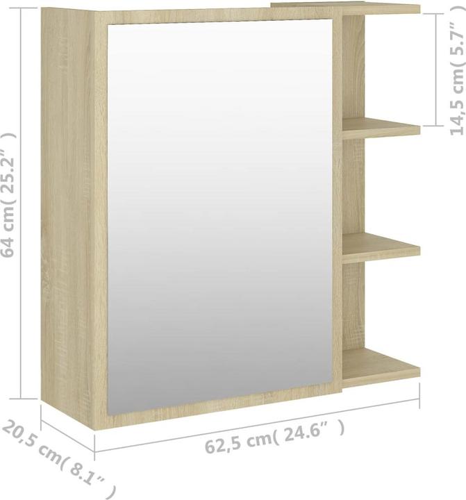 Produktbild VidaXL Brigite (62.5 x 20.5 x 64 cm)