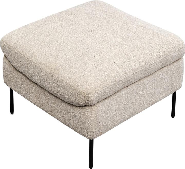 Produktbild Kare Design Sessel +Hocker Quinn High Beige