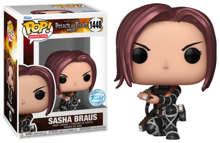 Image du produit Funko POP! L'Attaque des Titans (Season 4) Sasha Braus Métallique Exclusive