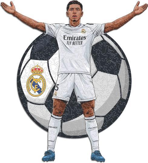 Produktbild Iconic Jude Bellingham - Real Madrid - Holz Puzzle Grösse M (270 Teile) (270 Teile)