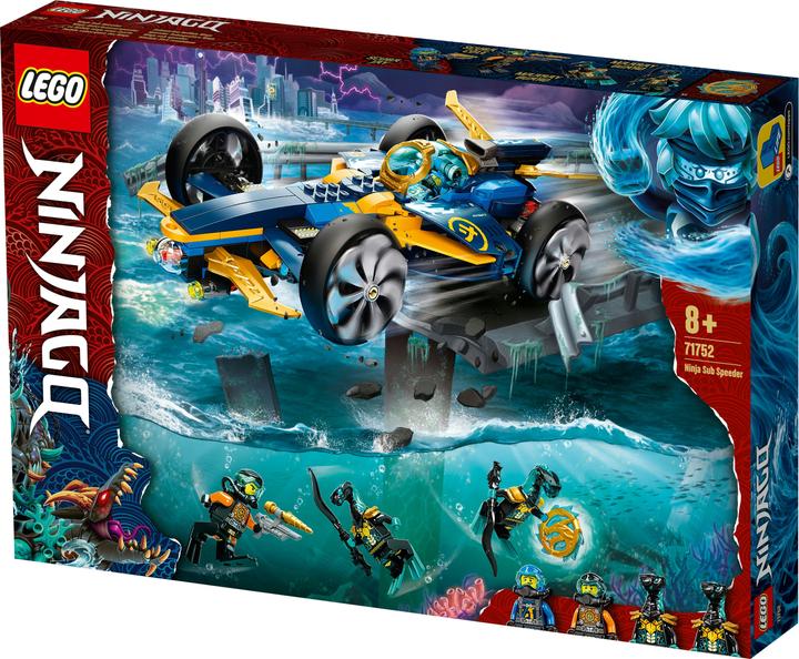 Produktbild LEGO Ninja- Unterwasserspeeder (71752, LEGO Ninjago)