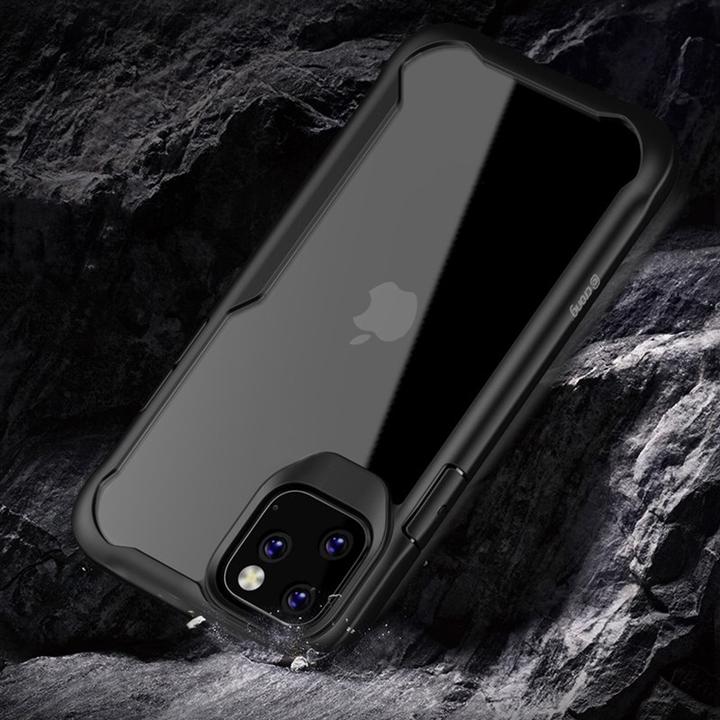 Immagine prodotto Crong Cover trasparente ibrida per iPhone 11 Pro (nero) (Apple iPhone 11 Pro)