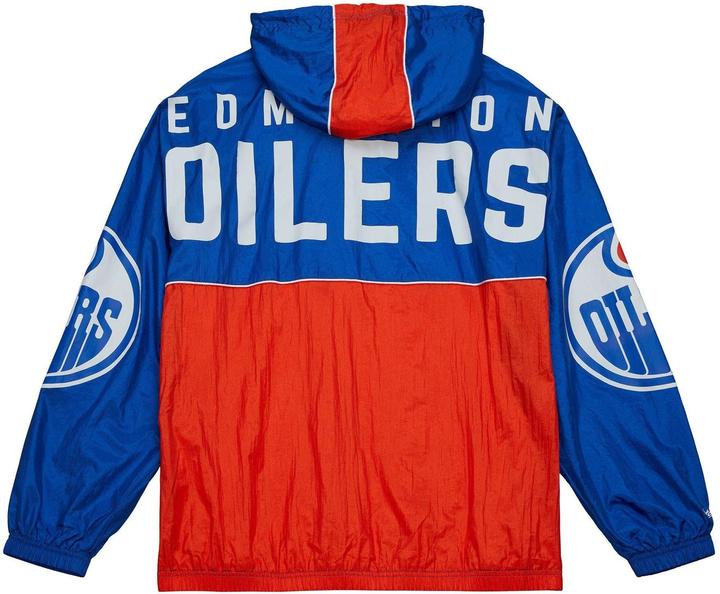 Immagine prodotto Mitchell & Ness M&N Giacca a vento Anorak Veste - ORIGINS Edmonton Oilers (M)