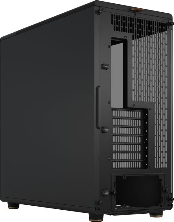 Actual product image Fractal Midi North XL RC Charcoal Black TG (ATX, Mini-ITX, E-ATX)