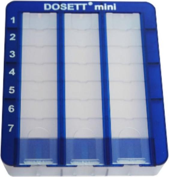 Actual product image Dosett Mini dosing box