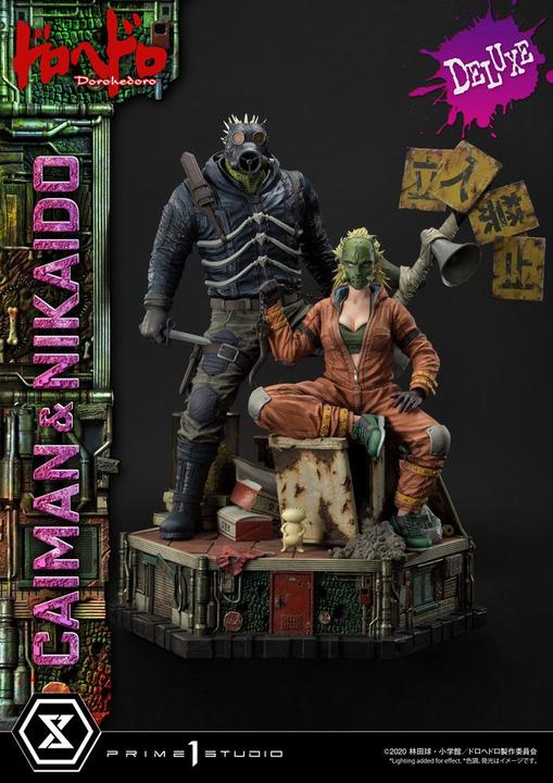 Produktbild Prime 1 Studio Dorohedoro statuette 1/4 Caiman & Nikaido Deluxe Version 66 cm