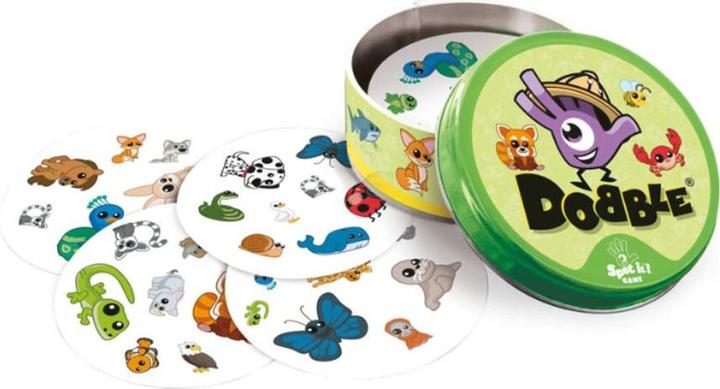 Actual product image Asmodée Dobble Kids animals (English, French, German, Italian, Swiss German)