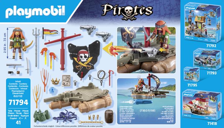 Produktbild Playmobil Schatzbergung auf Piratenfloss (71794, Playmobil Pirates)