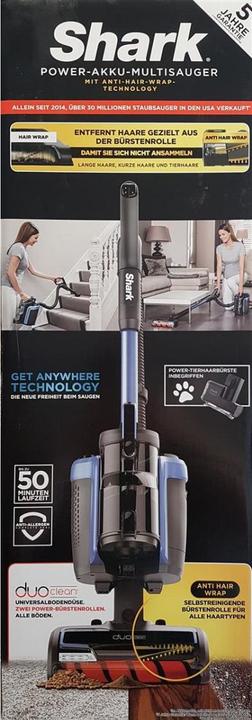 Actual product image Shark ICZ160EUT Battery-powered multi-suction cleaner with handle, incl. TruePet