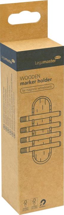 Image du produit Legamaster Porte-plume Wooden Whiteboard, marron clair