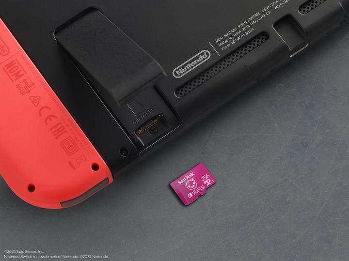 Produktbild SanDisk Nintendo Switch Card Fortnite Edition (256 GB, microSDXC, U3, UHS-I)