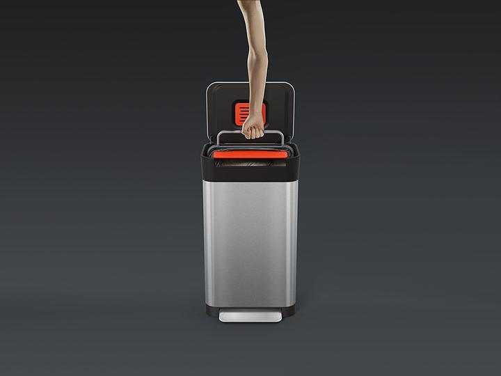 Actual product image Joseph Joseph Recycling Station Titanium (30 l)