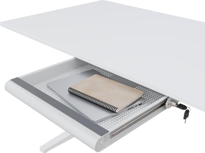 Immagine prodotto Dataflex Addit Laptop Sicherheits Schublade abschliessbar (20.620), weiss