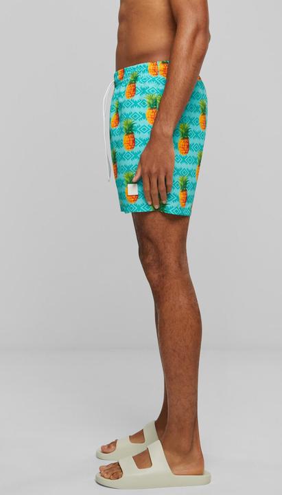 Actual product image Urban Classics Pattern Swim Shorts (M)