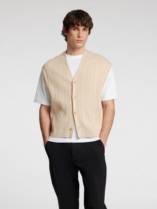 Produktbild Selected Homme Zopfstrick Strickweste (XXL)
