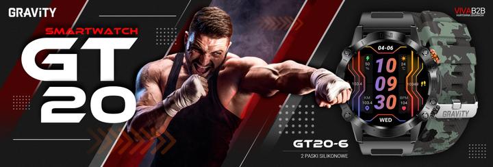 Actual product image Gravity GT20-6 Smartwatch