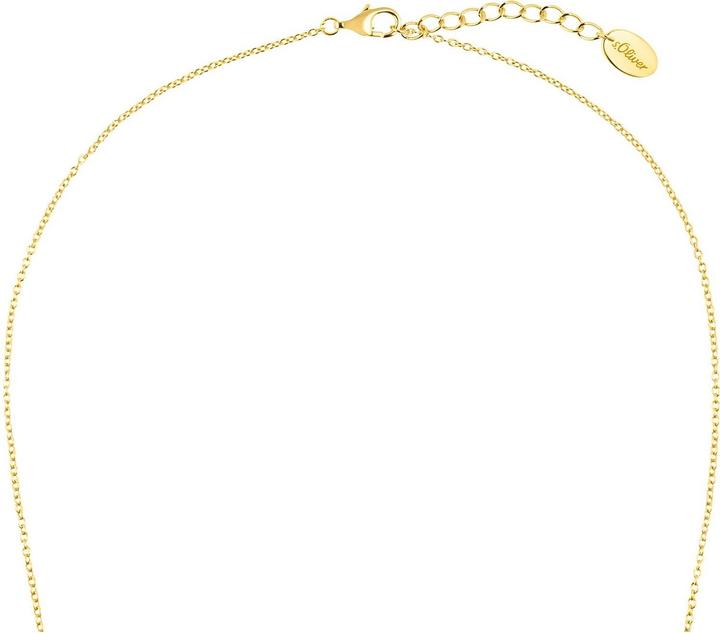 Immagine prodotto S.Oliver Collana da donna, argento 925, zirconi (sintetici) (Argento 925, 42 cm)