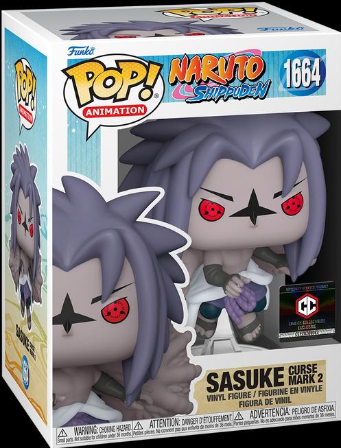 Actual product image Funko POP! Naruto Shippuden Sasuke Curse Mark 2 Exclusive