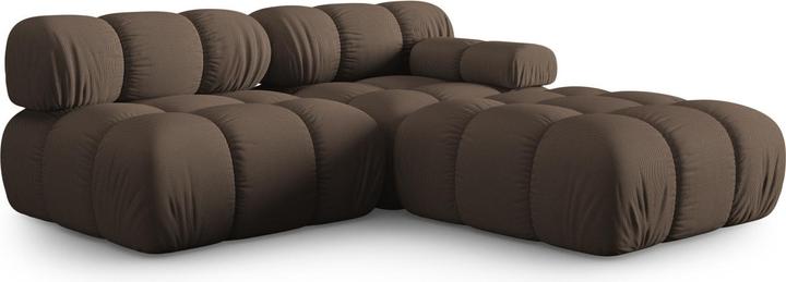 Actual product image Micadoni Right Modular Sofa, "Bellis", 4 Seats, 282x94x70Made in Europe (2 person sofa, 3-seater, 4-seater)