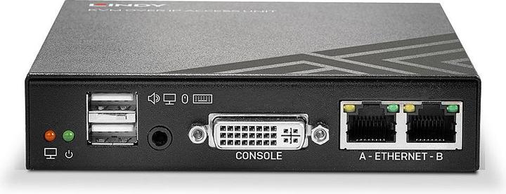 Actual product image Lindy KVM IP Access Switch DVI-I & USB