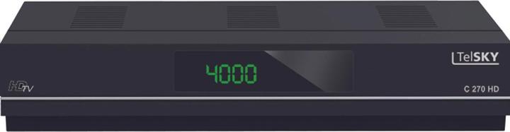 Produktbild Telestar C 270 HD HDTV DVB-C Kabel-Receiver mit Aufnahmefunktion gebraucht / generalüberholt (5000 GB, DVB-C)