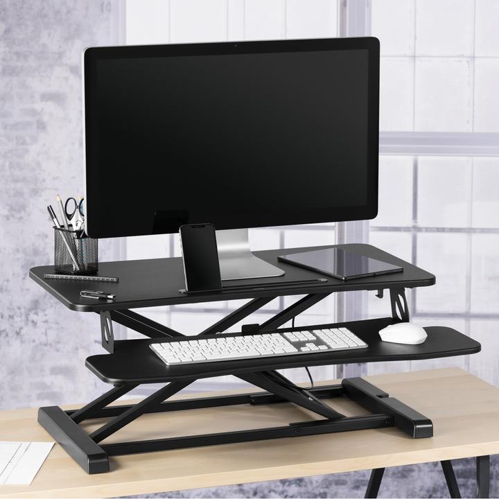 Actual product image Hama Höhenverstellbarer Schreibtischaufsatz