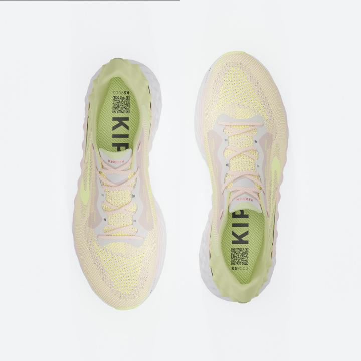 Actual product image Kiprun KS900.2 Women's running shoes - Pink/yellow (42)