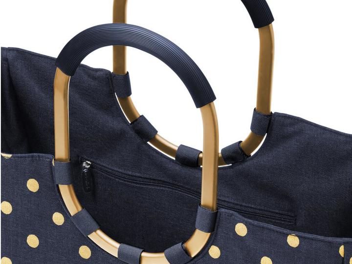 Image du produit reisenthel loopshopper L frame metallic dots blue