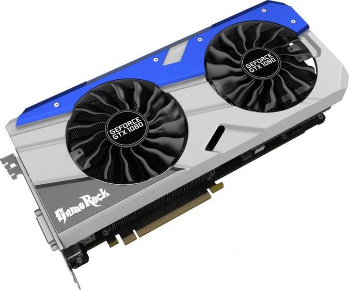 Produktbild Palit GeForce GTX 1080 GameRock Premium Edition (8 GB)