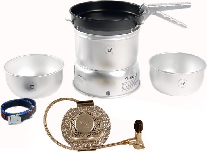 Actual product image Trangia 27-3 HA ALU storm stove with gas burner