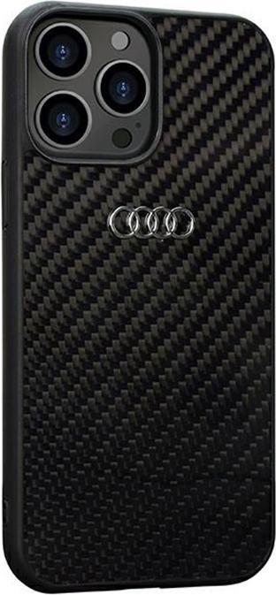 Immagine prodotto Audi Custodia rigida in fibra di carbonio per iPhone 13 Pro Max 6,7" AU-TPUPCIP13PM-R8/D2-BK (Apple iPhone 13 Pro Max)