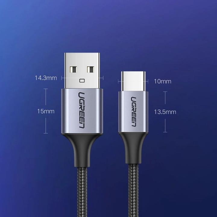 Produktbild Ugreen USB A — USB C (0.25 m, USB 2.0)