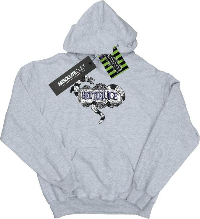 Beetlejuice Sandwurm Logo Hoodie
