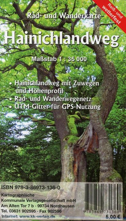 Produktbild Rad-u.Wanderk. Hainichlandweg