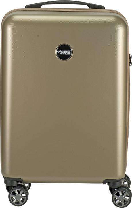 Princess Traveller Prinzessinreisende PT01 Deluxe - HandbagageKoffer - Pristine Bronze - S - 55 cm (35 l, Handgepäck (bis 50l))