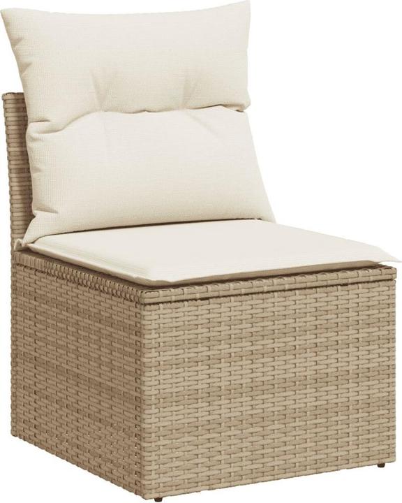 Produktbild VidaXL Gartenmöbel Sofa Garnitur Gartengarnitur Garten Sitzgruppe 6-tlg. Beige