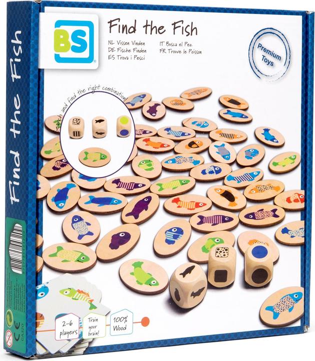 Image du produit BS Trouver des poissons (Multilingue)