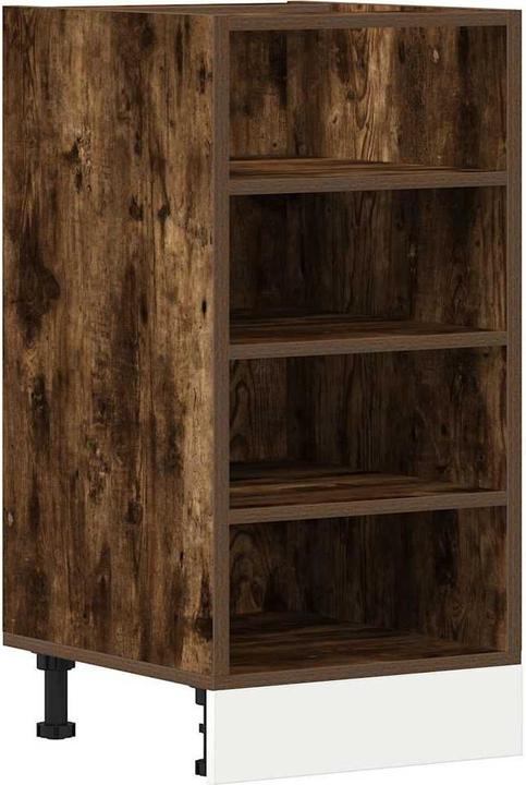 Produktbild VidaXL Unterschrank Räuchereiche 40x44,5x81,5 cm Holzwerkstoff Küchenschrank