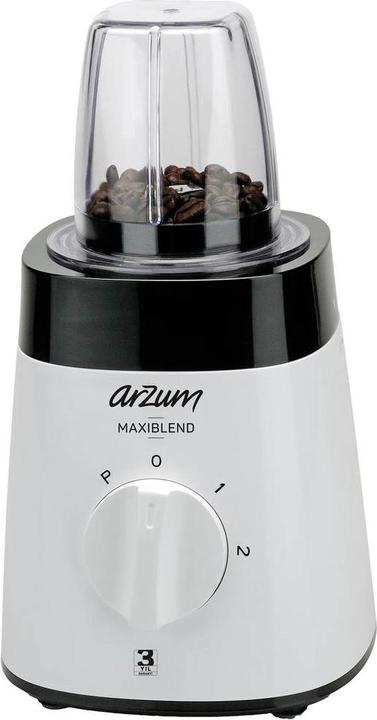 Image du produit Arzum AR1057 Mixeur sur socle 500W blanc/noir (500 W)
