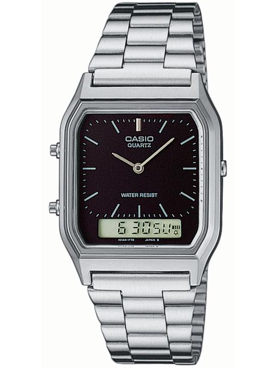Actual product image Casio Vintage Aq-230a-1dmqyes (Analogue wristwatch, Digital watch, 27.80 mm)