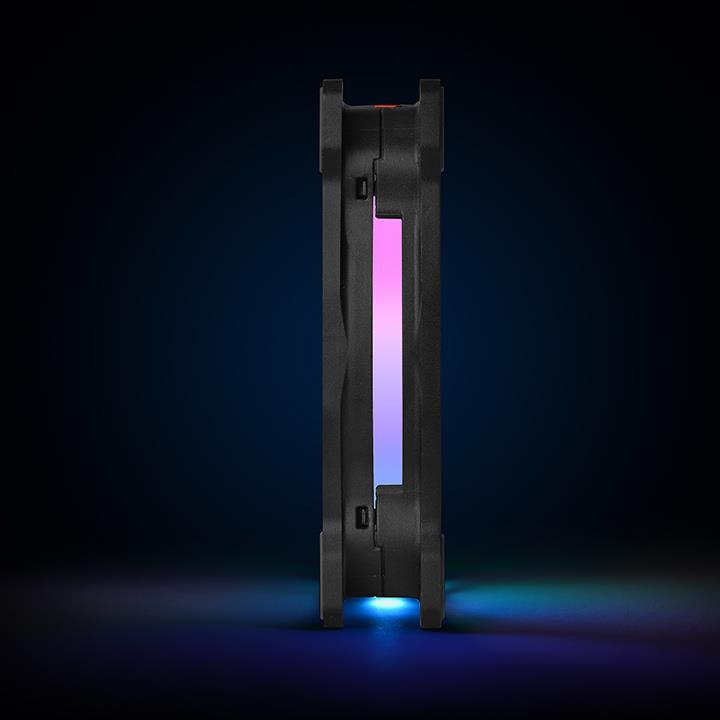 Actual product image Thermaltake Riing Duo 14 RGB LED Fan - 140mm Set of 3 (140 mm, 3 x)