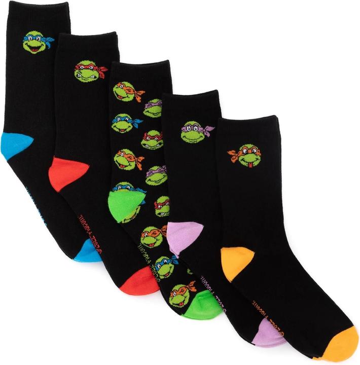 Teenage Mutant NT Socken (5erPack) (5er Pack, 40.5 - 45.5)