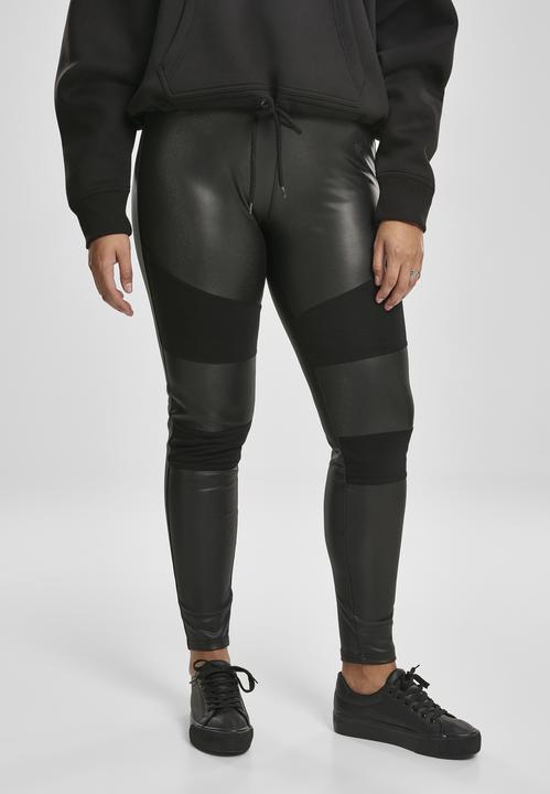 Image du produit Urban Classics Ladies Fake Leather Tech Leggings (4XL)