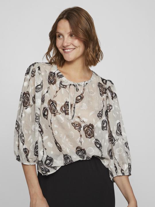 Actual product image Vila Print top with 3/4-length sleeves (38)