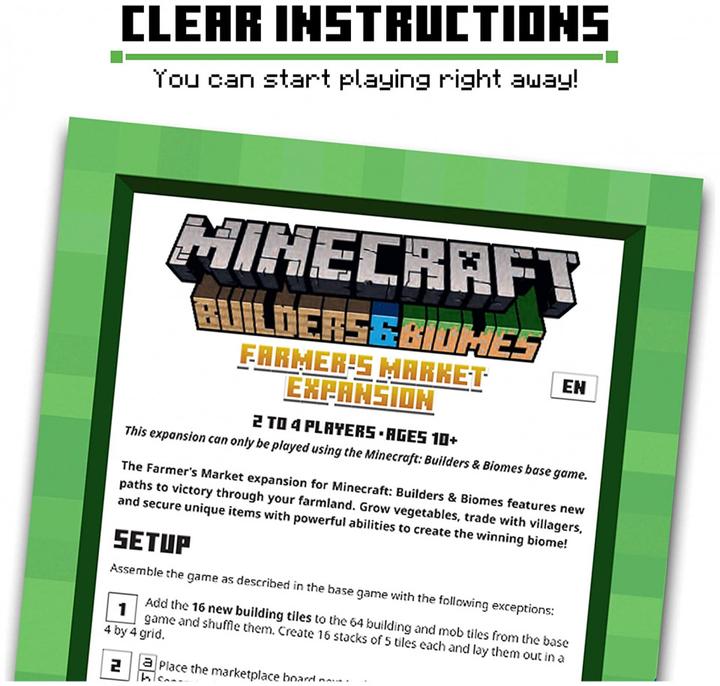 Produktbild Ravensburger Minecraft Builders & Biomes Farmers Market Expansion (Deutsch)